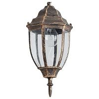 Светильник садово-парковый на цепо Feron "Марсел" PL6005 220В 60Вт 1хE27 Черное золото картинка 